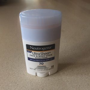 Neutrogena Ultra Sheer face & body sunscreen