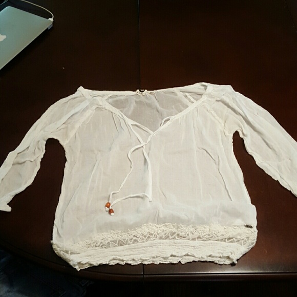 **2 for 8**Roxy Peasant Blouse