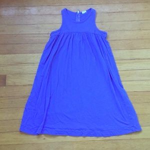 A violet colored j crew dress for kids