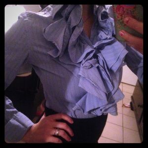Ralph Lauren Ruffled blouse!