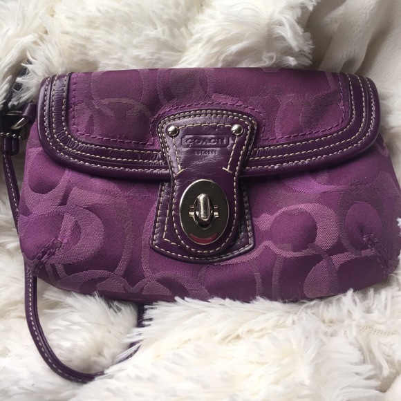 Coach wristlet