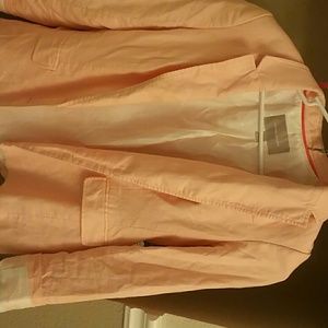 Peach colour blazer