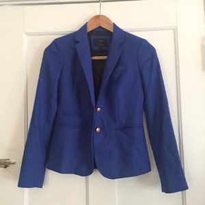 Blue J Crew Schoolboy Blazer