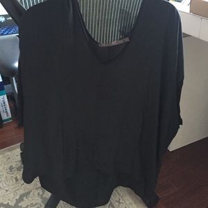 Black Feel the Peace blouse
