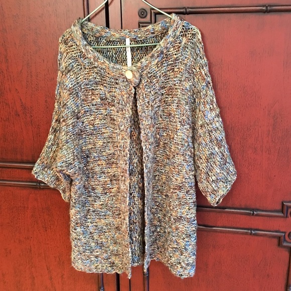 Cozy cardigan sweater.