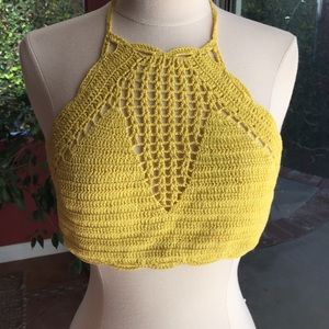 ☀️Final Price☀️ Vintage midriff/bathing suit top
