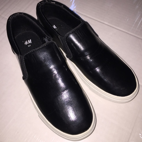 Basic Black Slip-ons