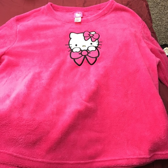 Hello kitty pajama shirt