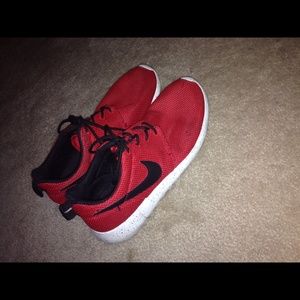 Red & Black Nike Roshes