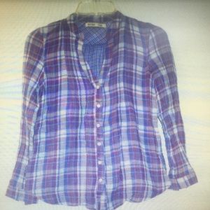 Old Navy gauze material button down shirt