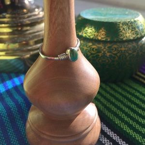 Green and Turquoise Ring