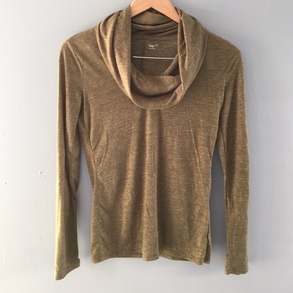 GAP soft jersey cowl neck tee