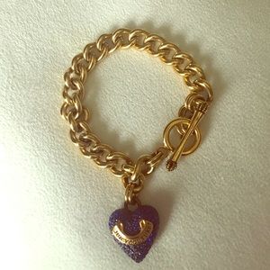 Juicy gold and blue bracelet