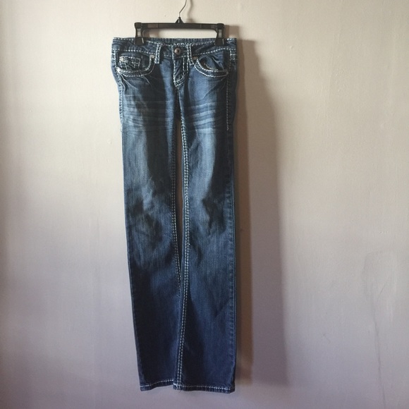Blue asphalt jeans