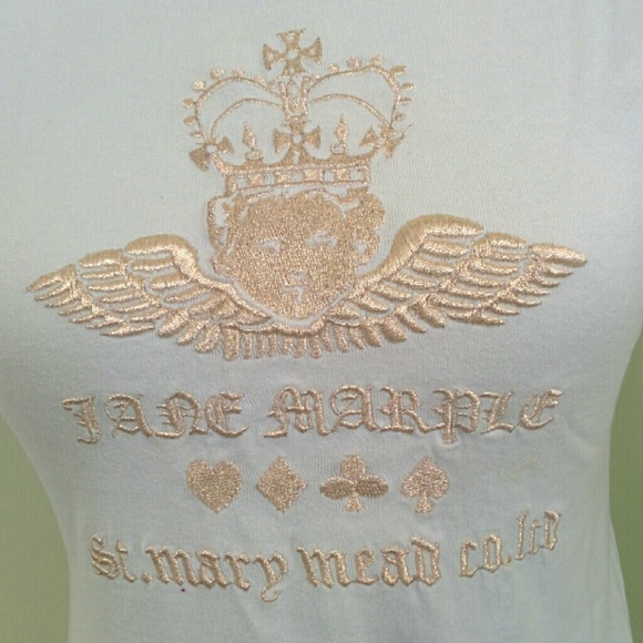 Jane Marple embroidered t-shirt EGL cutsew