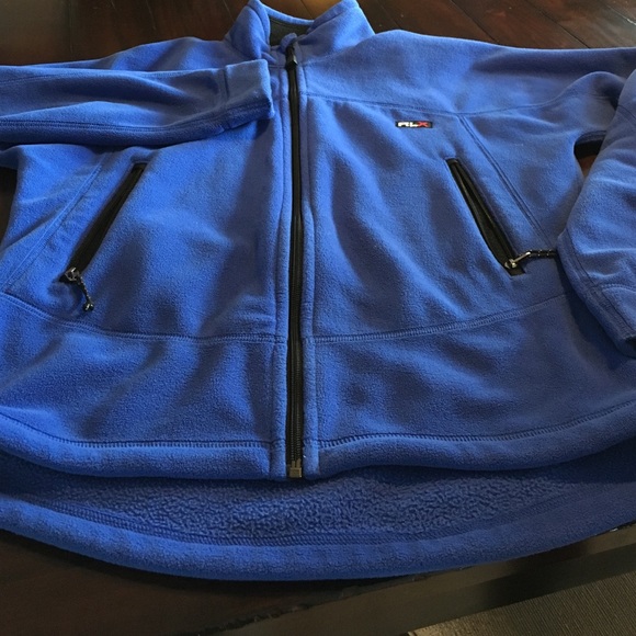 Royal blue Ralph Lauren polo sport fleece