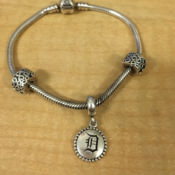 Pandora Charm- Detroit Tigers