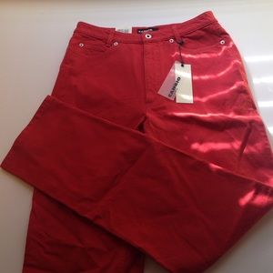 CAMBIO SUNSET ORANGE SHARON FIT JEANS 8