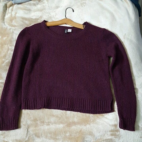 Maroon/Purple Sweater