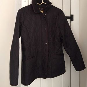 Black Barbour jacket