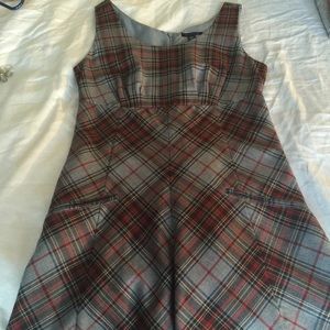 Tommy Hilfiger plaid a-line dress