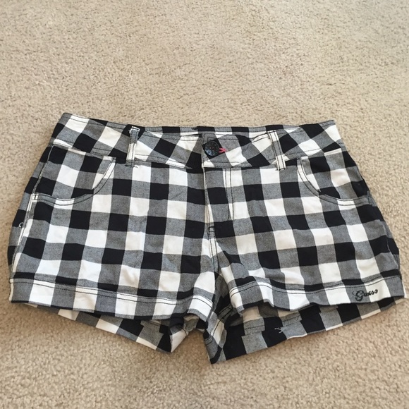 Guess Plaid shorts