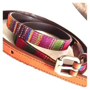 Multi-Color Tribal Belt