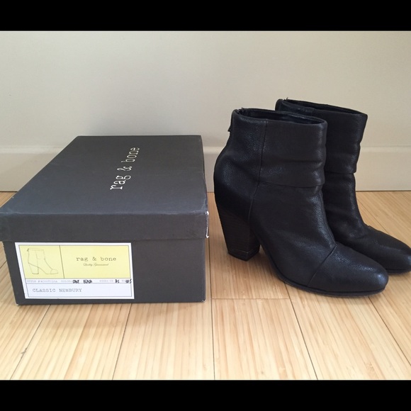 Rag & Bone Classic Newbury black boots