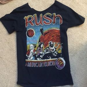 Rush Vintage style t shirt