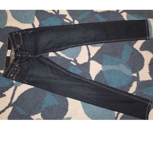 Dark denim jeans