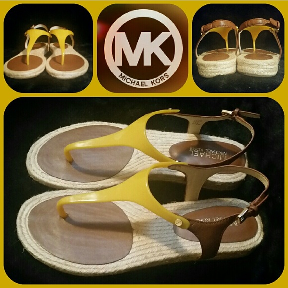 šMichael Kors Noelle Flat Sandal NIB - Picture 3 of 4