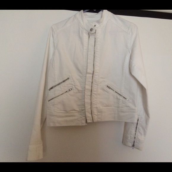 White Jean Jacket