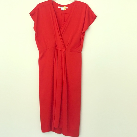 Jewel tone red dress