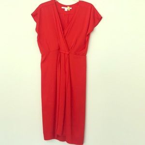 Jewel tone red dress