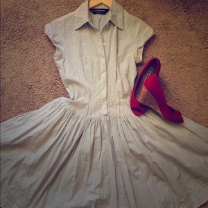 Darling Pinstriped Dress