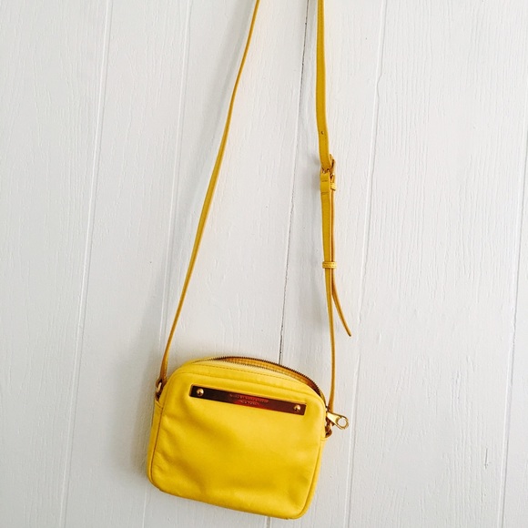 Marc by Marc Jacob Bright Yellow Cross-Body Bag