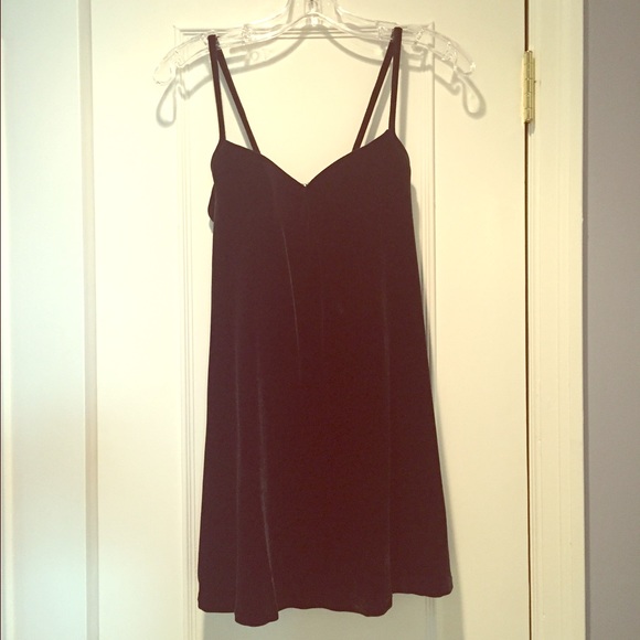 Betsey Johnson Velvet Slip Dress