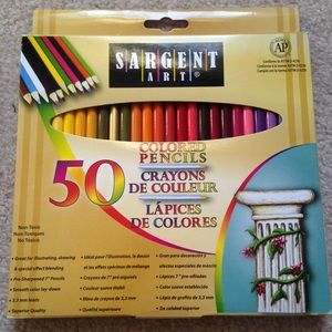 50 Pack Colored Pencils