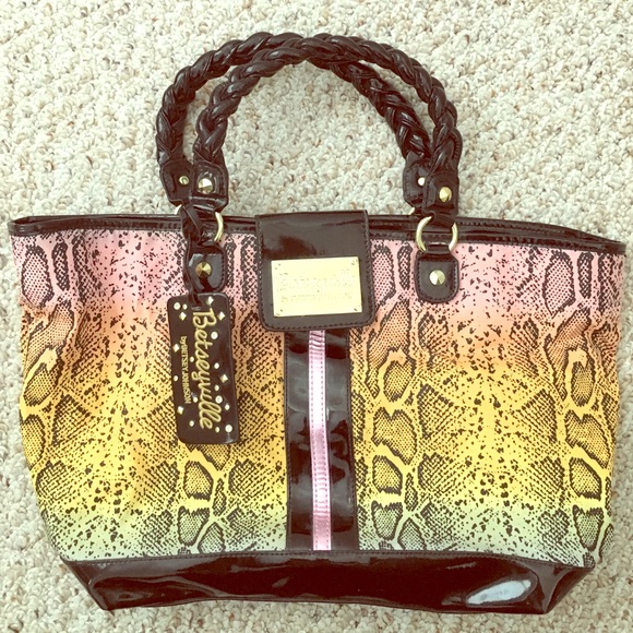 Betsey Johnson Betseyville Snake Bag
