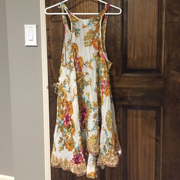 Free People New Crinkle/Ends in Sequins Dress - Picture 4 of 4