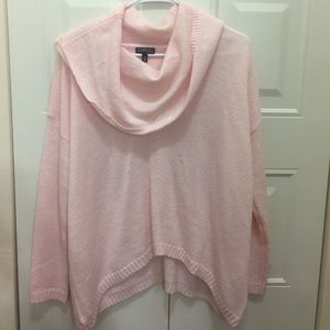 Express Pink Cowl Neck Sweater XS/S