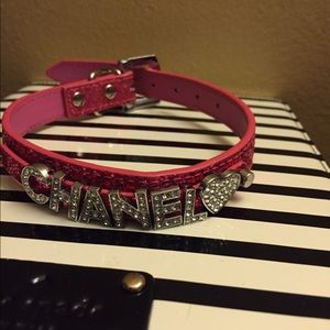 Bling dog collar