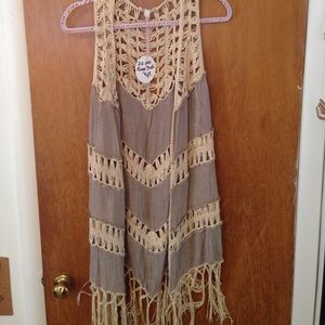 Umgee Cream Fringe Duster