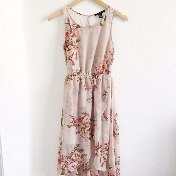 Forever 21 Dresses & Skirts - Floral High Low Dress