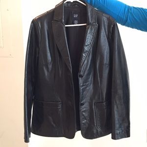 Jacket-leather