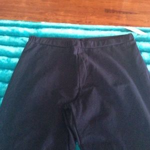 Blue leggings brand new crystal design on bottom