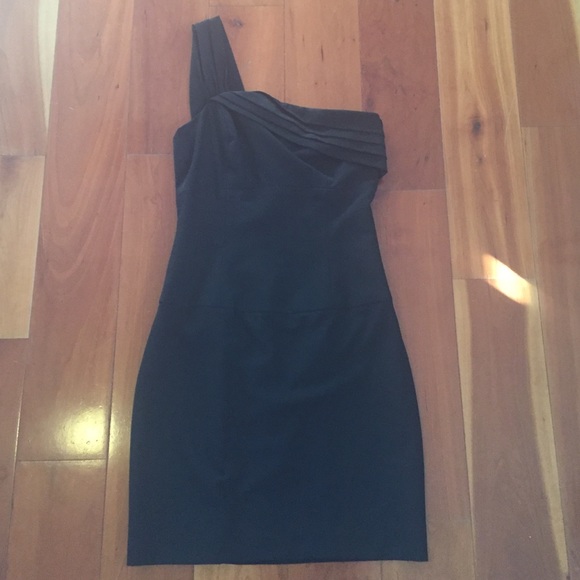 Black Halo asymmetric dress size 0