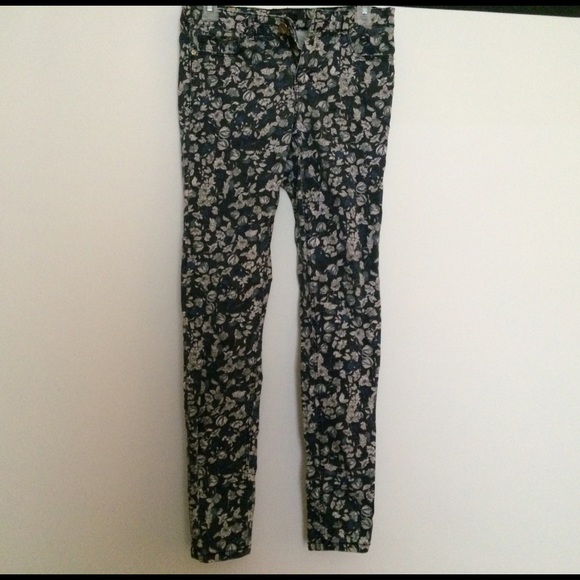 Floral Jeans