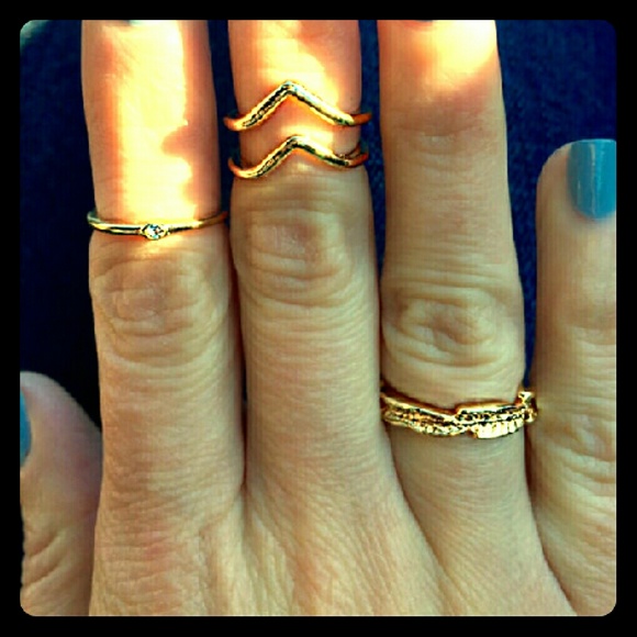 Gold rings