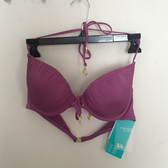 light purple bikini top